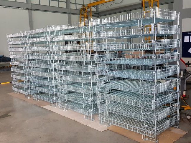 ชุบซิงค์งาน พาเลทตะแกรงเหล็กพับได้ พระราม2 สมุทรสาคร สมุทรปราการ นนธบุรี ชลบุรี ระยอง ปะทุมธานี อยุธยา สระบุรี