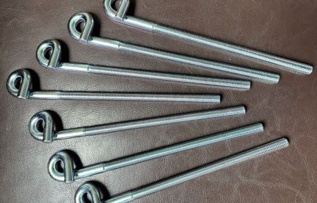 ชุบซิงค์รุ้ง Cr3+ โบลท์ปรับตั้ง ( อะไหล่รถเกี่ยวนวดข้าว ) 2