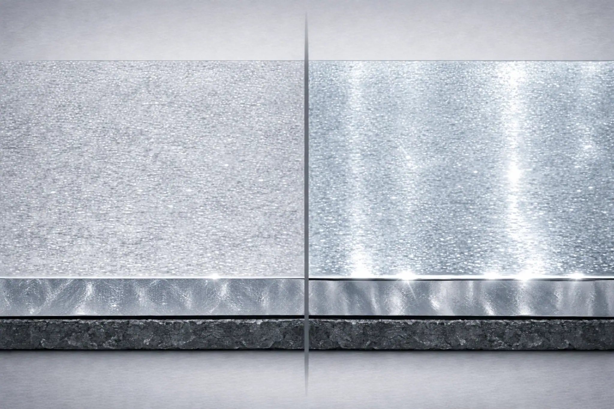 ผลของ brightener ต่อผิวชุบซิงค์